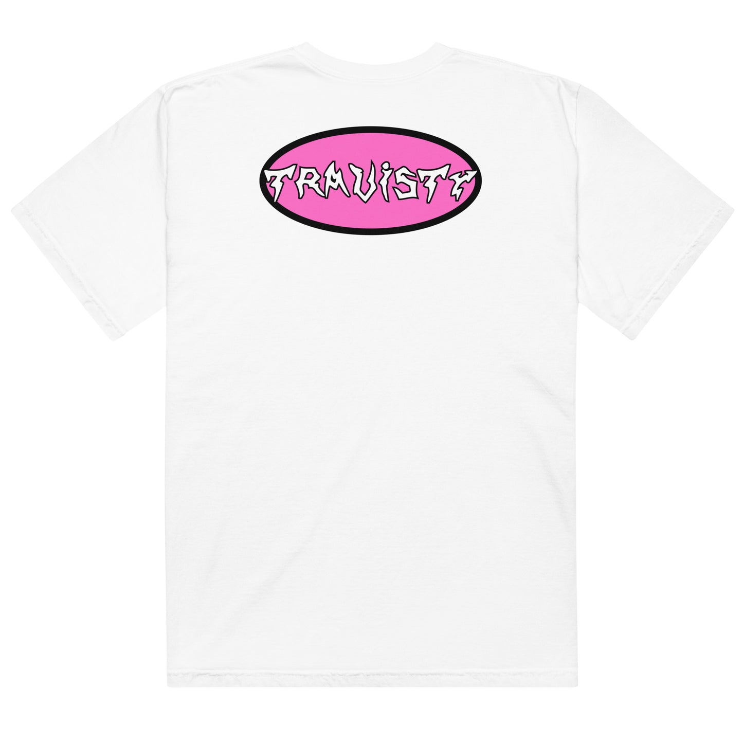 New Travisty Logo Tee - Pink